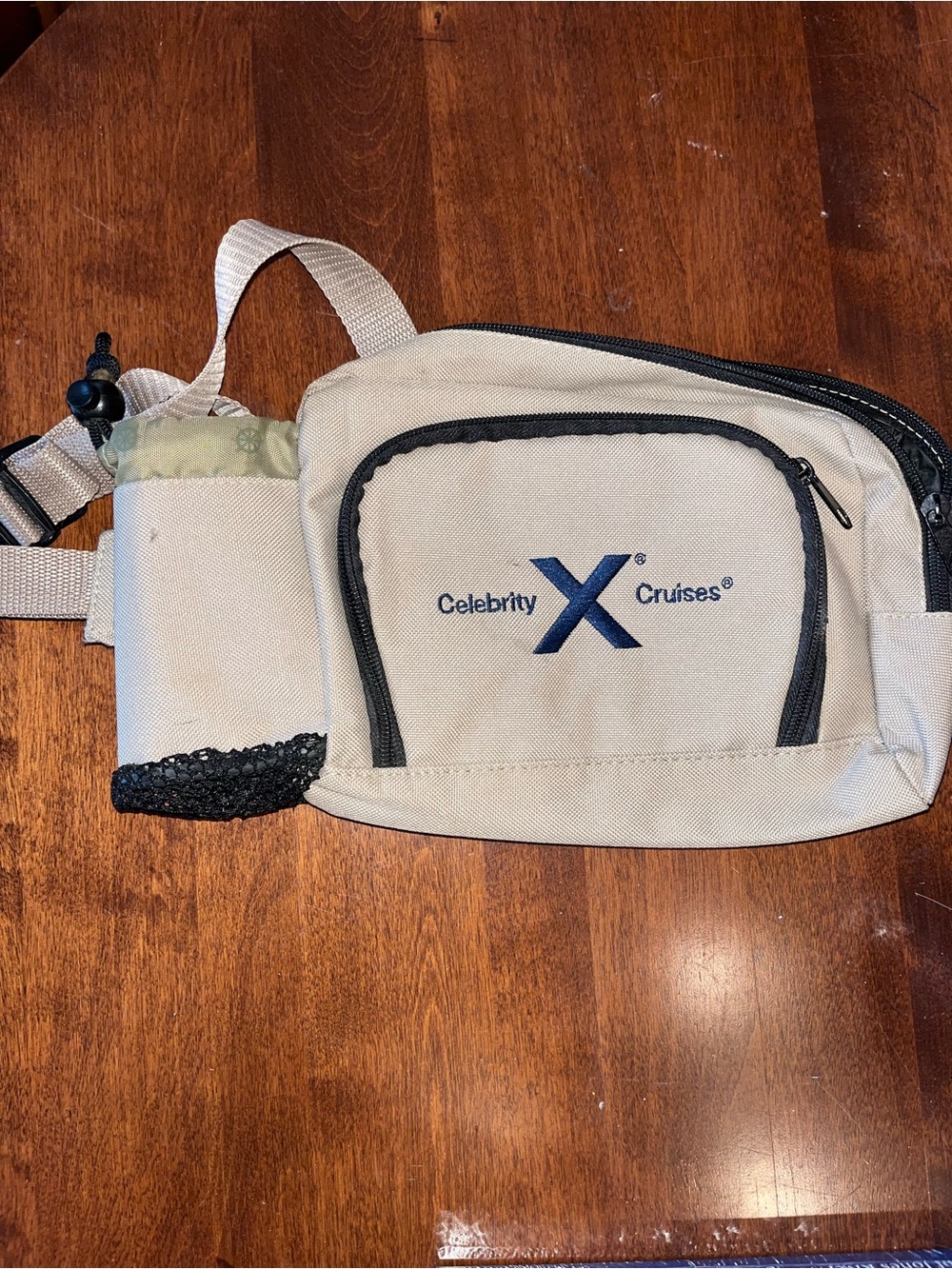 Celebrity Cruises Beige Waist Pack